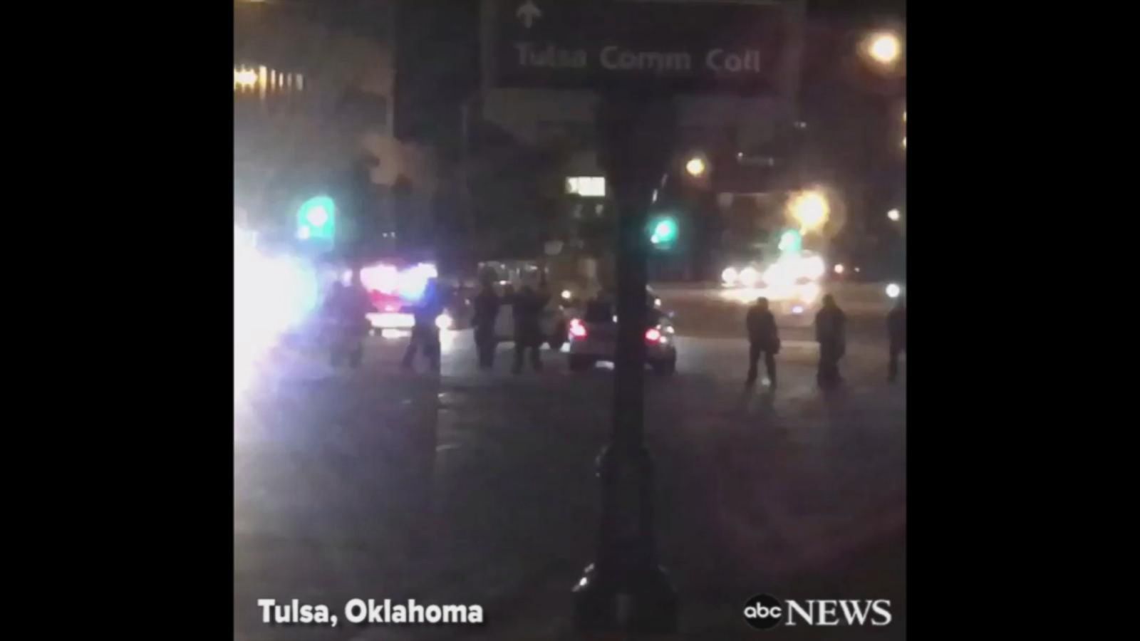 Protesters block Tulsa intersection after cop acquitted in shooting of ...