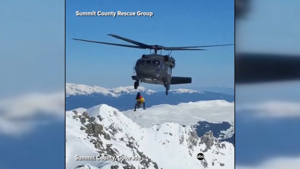 Rescue Crew Saves 2 Stranded Hikers Video - ABC News