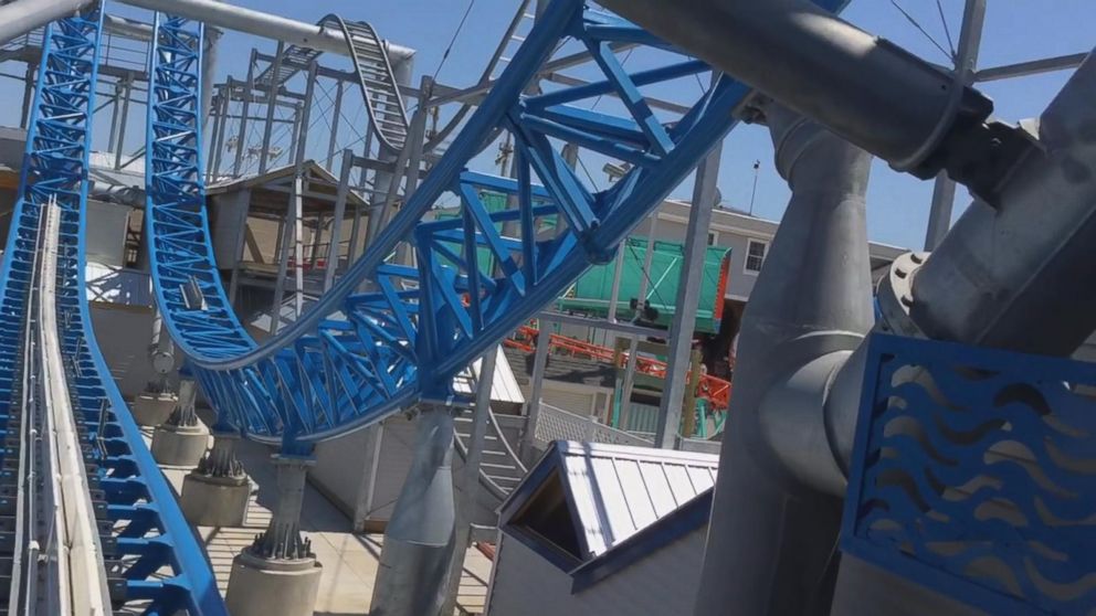 New roller coaster GaleForce opens on Jersey Shore boardwalk