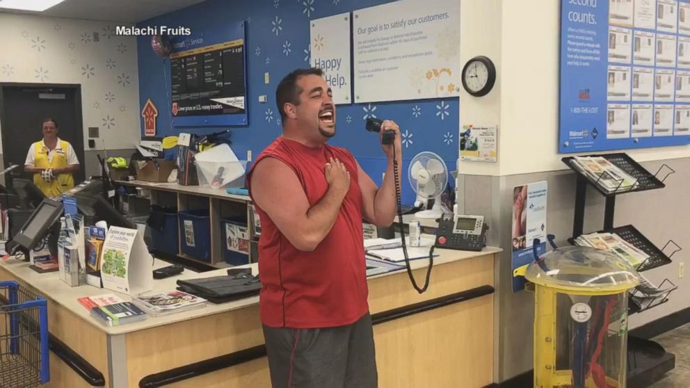 VIDEO: Man belts national anthem over intercom at Walmart