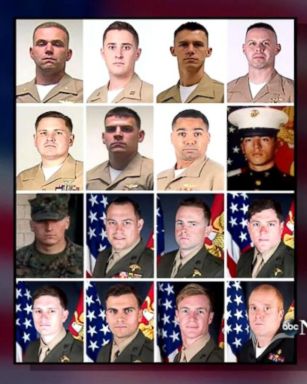 VIDEO: Marine Corps identifies 16 service members killed in military plane crash