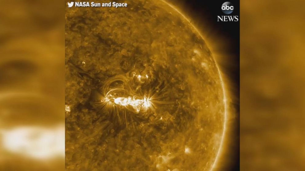 NASA satellite images show yesterday's solar eclipse from space Video