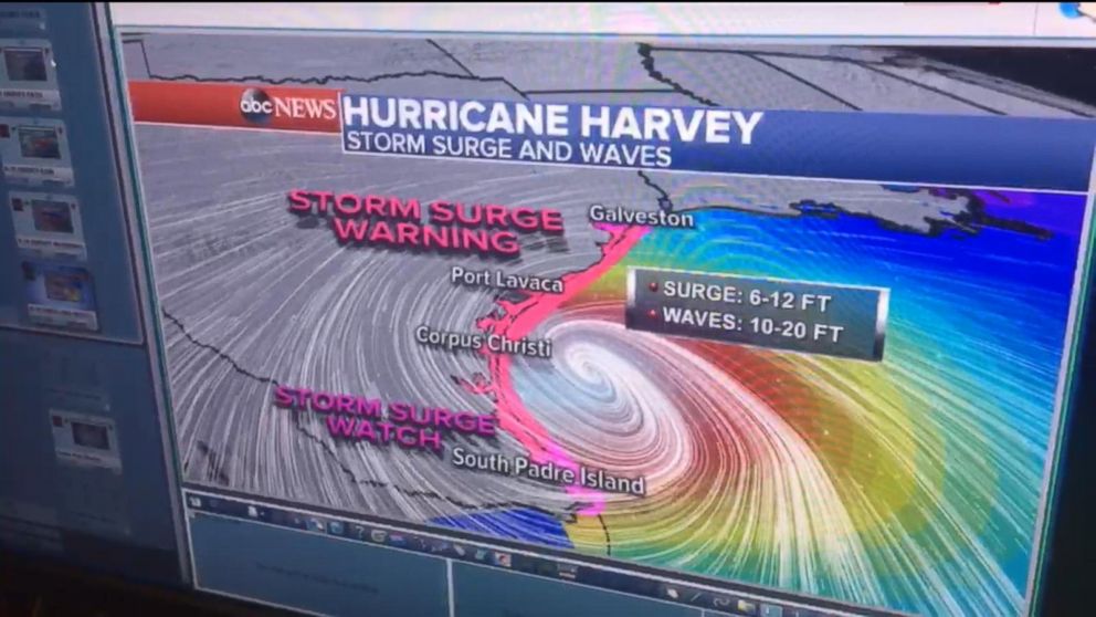 Video 'Major Hurricane' Harvey Barrels Toward Texas Coast - ABC News