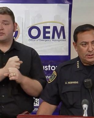 "When you call 911, stay on the line. Don't hang up," Houston Fire Chief Samuel PeÃ±a said.