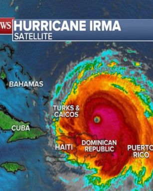 VIDEO: Hurricane Irma closes in on Turks and Caicos