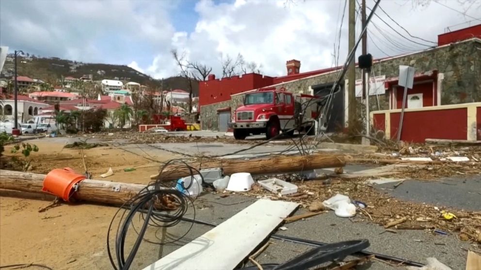 US Coast Guard sent to St. Thomas to help hurricane victims Video ABC