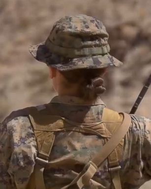 VIDEO: For the first time in its nearly 250-year history, the U.S. Marine Corps has a female infantry officer, after her graduation from an infantry officer course in Quantico, Virginia, on Monday.