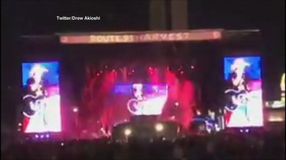 Video The Moment Gunfire Broke Out At Las Vegas Concert - ABC News