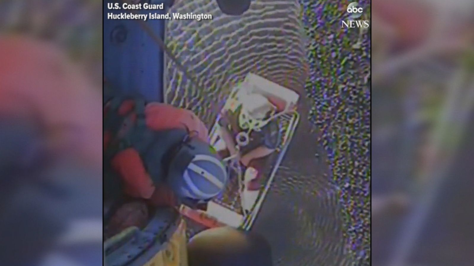 Coast Guard rescues man after boat capsizes - Good Morning America