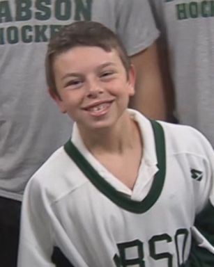 VIDEO: Coleman Walsh, 10, signed his letter of intent to join Babson College Men's hockey team.