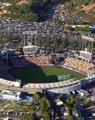 VIDEO: The heat is on in Los Angeles, and it has little to do with Game 1 of the World Series.