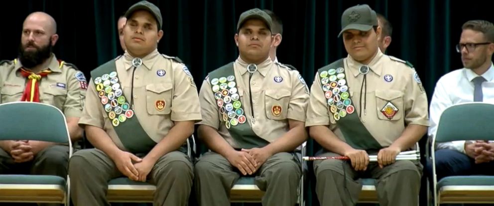 See the triplets from Simi Valley who are now Eagle Scouts