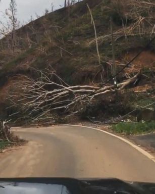 VIDEO: Road trip shows scale of Hurricane Maria damage in Puerto Rico