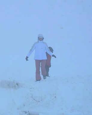 VIDEO: The storm is now expected to dump heavy snow on the Rockies.