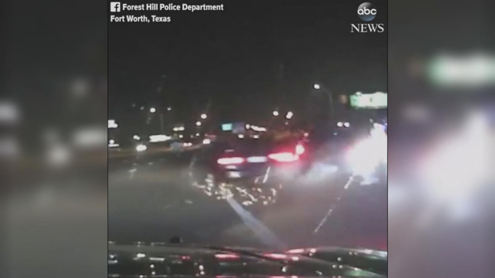 Alleged drunk driver nearly hits officers - Good Morning America