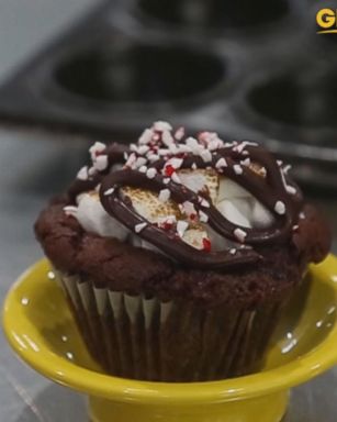 VIDEO: How to make peppermint hot cocoa cookie dough bombs