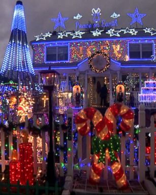 VIDEO: Families with the best Christmas light displays 