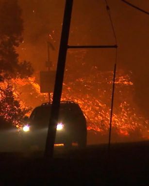 VIDEO: Fast-moving Southern California wildfire prompting evacuations