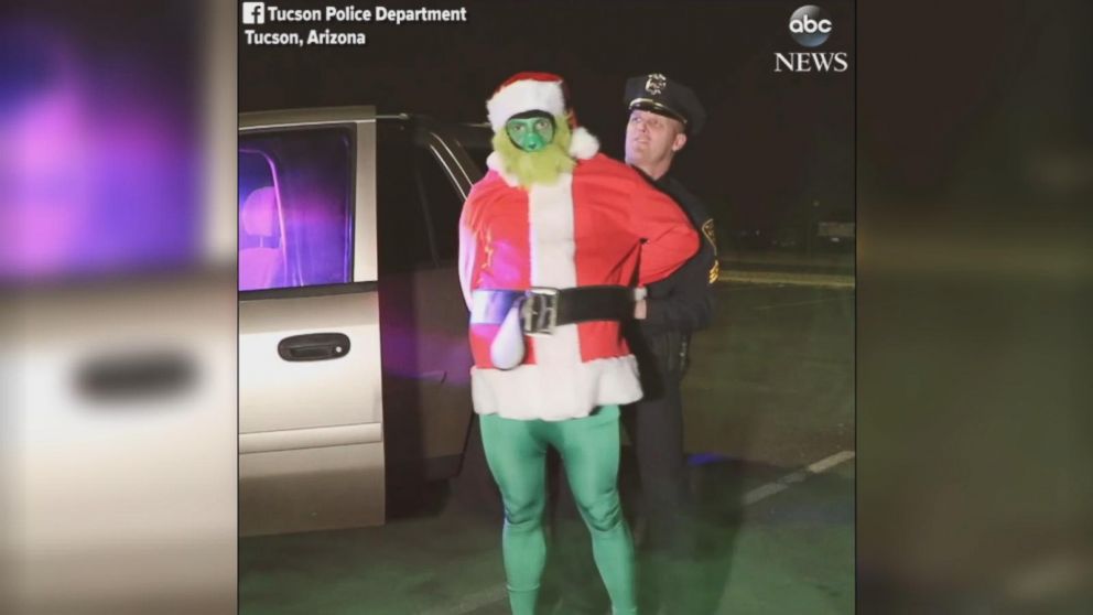 Police Enlist The Grinch For Holiday Safety Video Video - ABC News