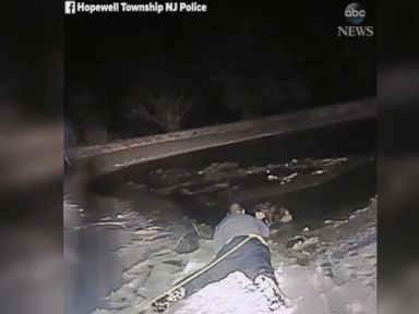 WATCH: New Jersey cop pulls dog from icy pond