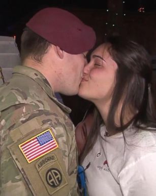 VIDEO: Returning soldier surprises wife during photo shoot