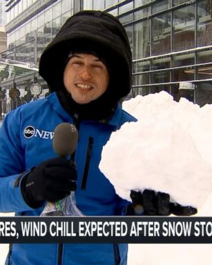 VIDEO: 'Bomb cyclone' hits eastern US with ice, snow and freezing temperatures