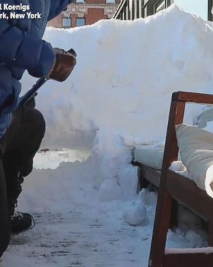 VIDEO: The snow fort of Manhattan