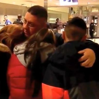 VIDEO: A tearful scene unfolded at Detroit Metropolitan Airport on Monday morning, where Jorge Garcia, a father of two and a 30-year resident of Detroit, was deported to Mexico amid cries from his family.