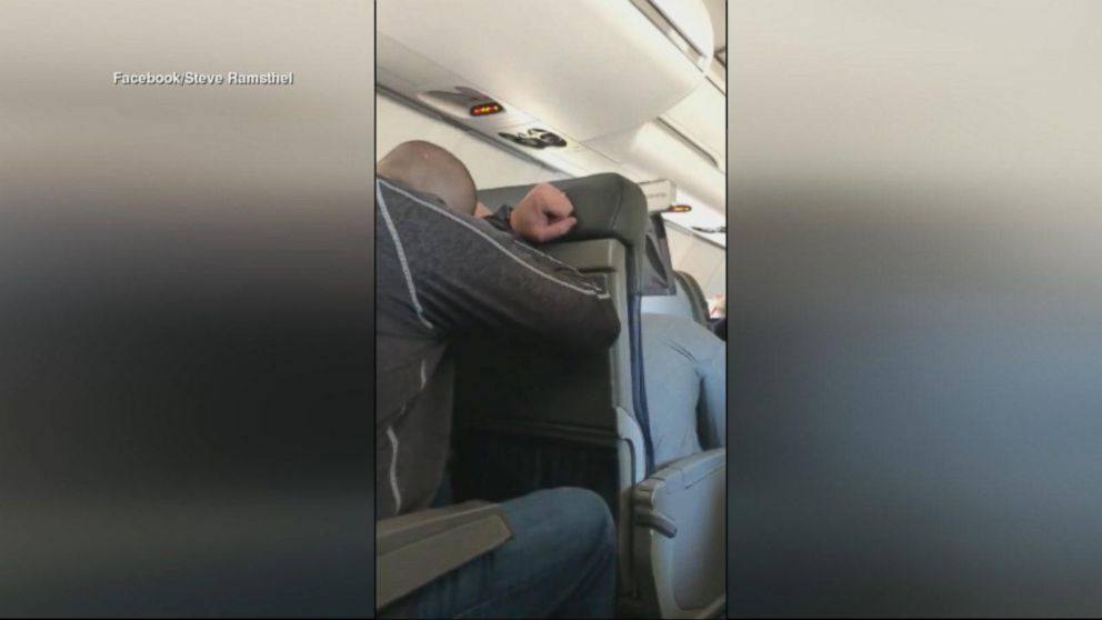 american airlines passengers shown