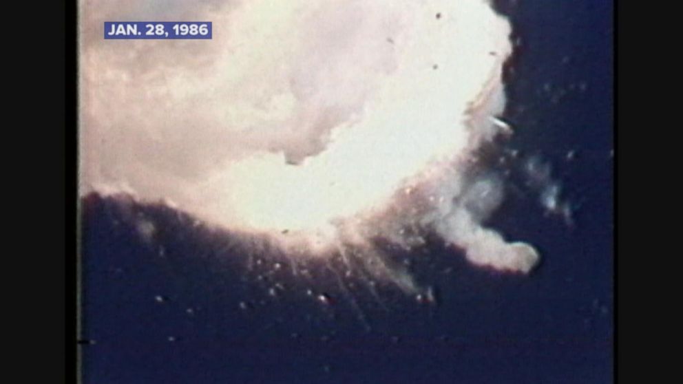 Jan 28 1986 Space Shuttle Challenger Disaster Video Abc News