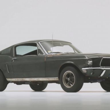 After nearly 50 years, McQueen's Mustang GT fastback from "Bullitt" is back on the world's stage.