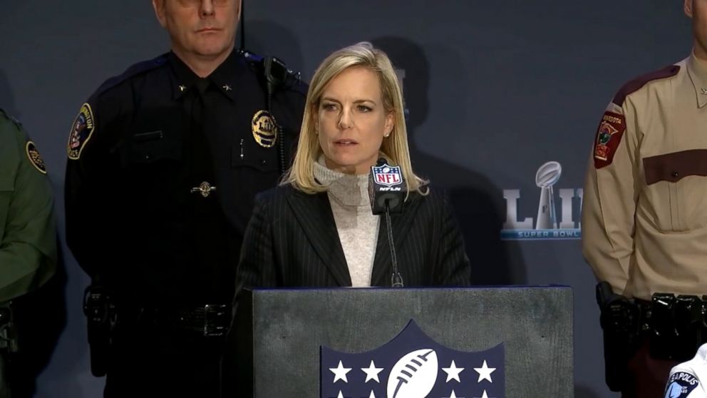 Video Massive security measures underway for Super Bowl ABC News