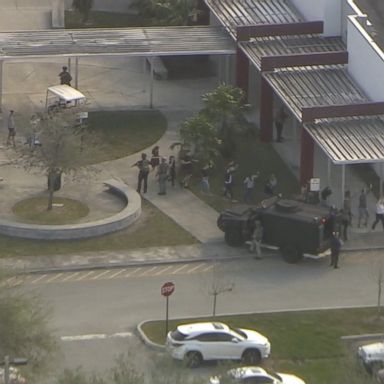 Michael Katz, a high school student in Parkland Florida, told ABC News he was locked inside his classroom during a shooting situation at his school.