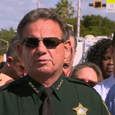 Chief Scott Israel and Florida Gov. Rick Scott spoke following a school shooting in Parkland, Florida that killed 17 people.