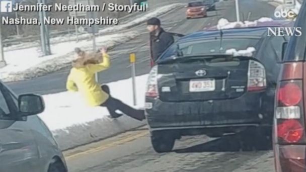 Video Alleged Road Rage Incident Captured On Video Abc News