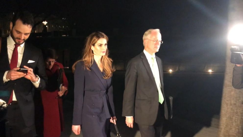 Video Hope Hicks to resign as White House communications director - ABC ...