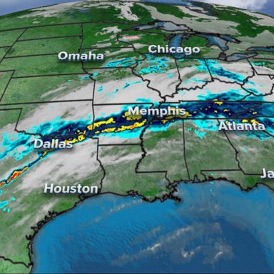 VIDEO: A nor'easter is expected to bring heavy rain and snow on Friday.