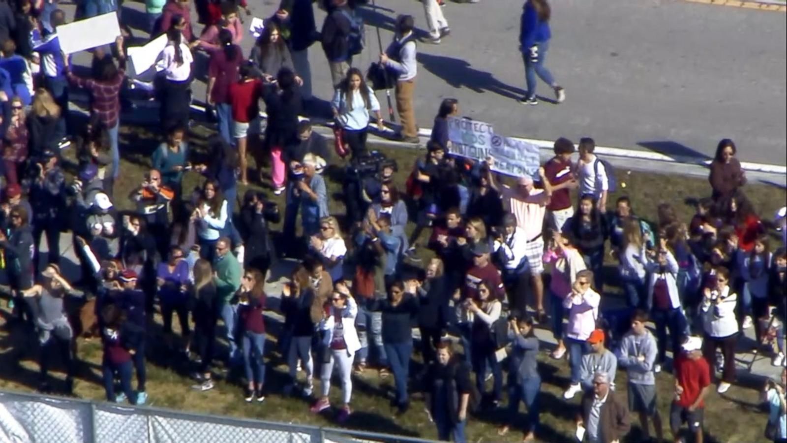 Parkland students join national school walkout Good Morning America