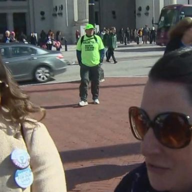 VIDEO: Crowds gather ahead of March for Our Lives in D.C.