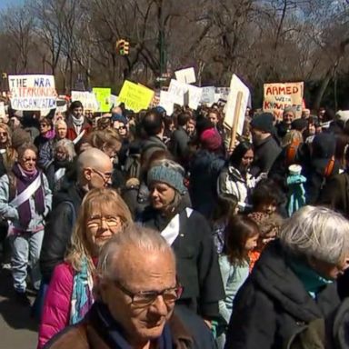 VIDEO: Thousands March for Our Lives in New York City