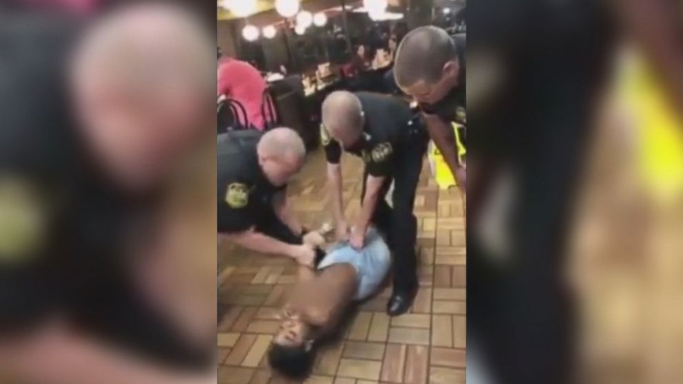 Woman arrested by police over Waffle House dispute Video ...