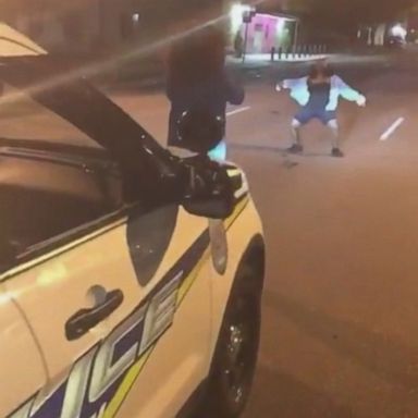 VIDEO: A dancer in Alabama was trying to make an audition video for Janet Jackson when the police arrived.