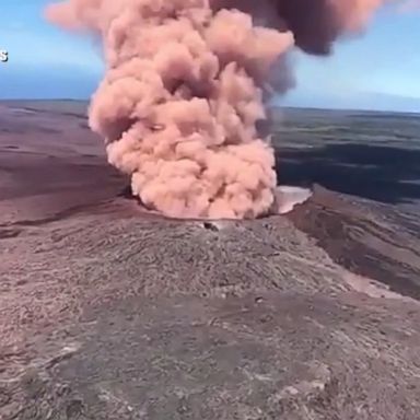 The eruption began on Thursday on the Big Island. 