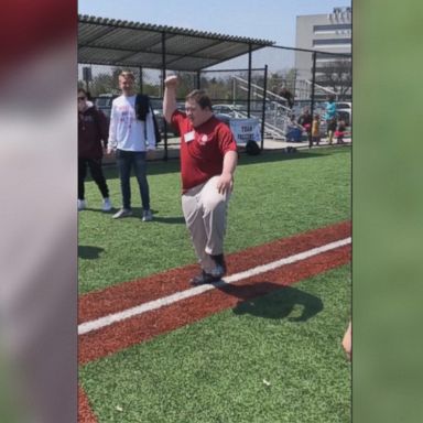 VIDEO: Billy plays in the League of YES, a baseball program for people with special needs.