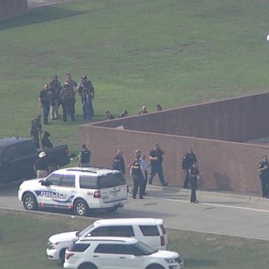 VIDEO: At least 10 people are dead after a student allegedly opened fire at Santa Fe High School in Texas this morning, sending students fleeing for their lives, the governor said.