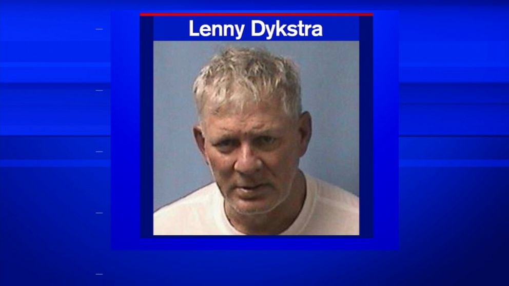 Lenny Dykstra celebrating 2 arrest-free years instead of 1986 Mets