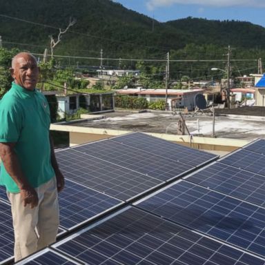 VIDEO: Puerto Rico is turning to solar power after Hurricane Maria.