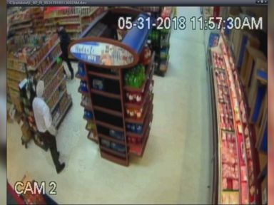 WATCH: Sheriff's deputy takes suspect down with cans of baked beans