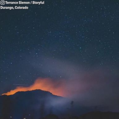 The fire about 10 miles north of Durango, Colorado, has burned about 3.5 square miles. Fire officials hope to have the fire contained on Tuesday.
