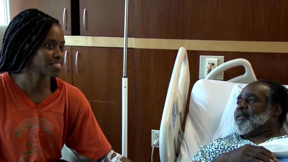 Ronald Corbin's daughter, Candice, donated a kidney to her father for Father's Day.